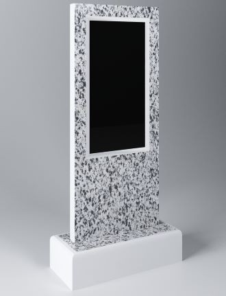 920. Комплект памятника стела+тумба 'Стандарт' с гранитной вставкой 300х600 920. Комплект памятника стела+тумба 'Стандарт' с гранитной вставкой 300х600